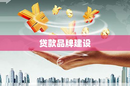 东乡贷款品牌建设