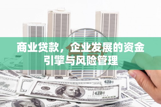 东乡商业贷款，企业发展的资金引擎与风险管理