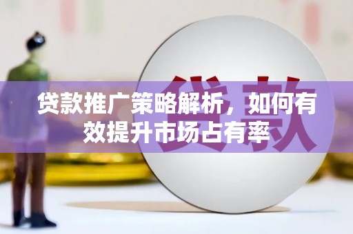 东乡贷款推广策略解析，如何有效提升市场占有率