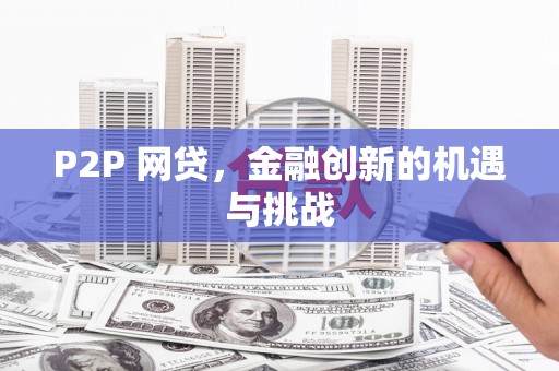 东乡P2P 网贷，金融创新的机遇与挑战