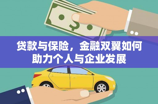 东乡贷款与保险，金融双翼如何助力个人与企业发展