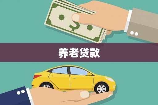 东乡养老贷款