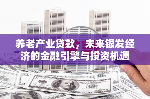 东乡养老产业贷款，未来银发经济的金融引擎与投资机遇