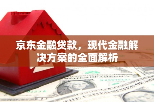 东乡京东金融贷款，现代金融解决方案的全面解析