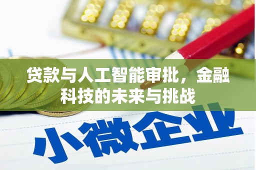 东乡贷款与人工智能审批，金融科技的未来与挑战