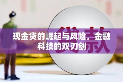 东乡现金贷的崛起与风险，金融科技的双刃剑