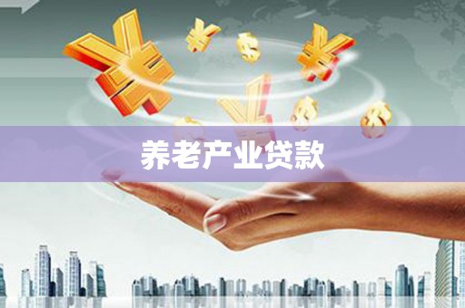 东乡养老产业贷款