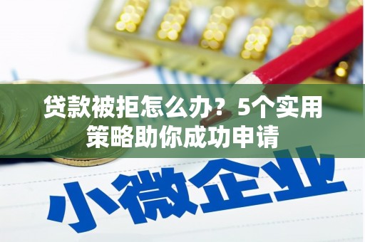 东乡贷款被拒怎么办？5个实用策略助你成功申请