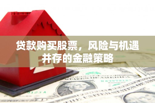东乡贷款购买股票，风险与机遇并存的金融策略