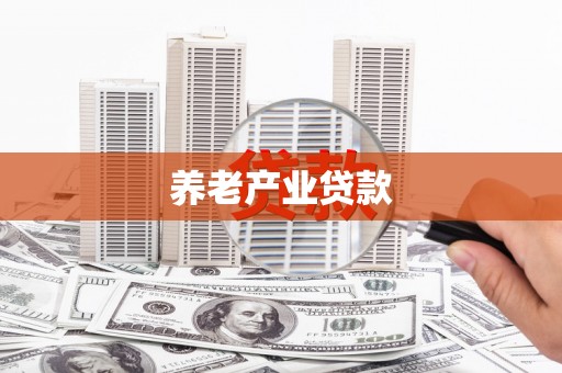 东乡养老产业贷款