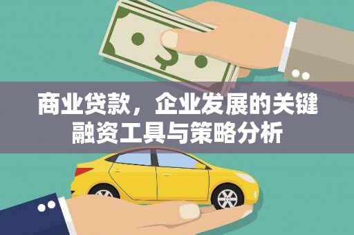 东乡商业贷款，企业发展的关键融资工具与策略分析