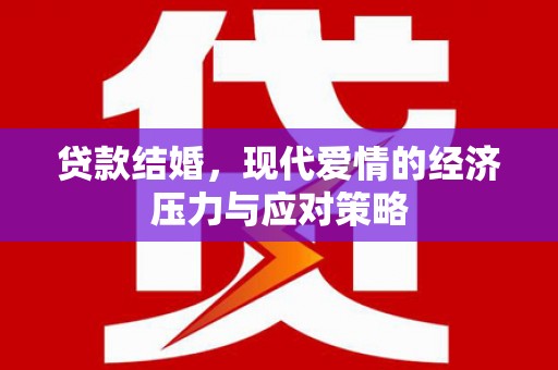 东乡贷款结婚，现代爱情的经济压力与应对策略