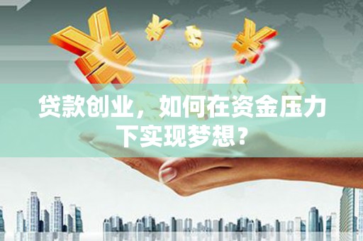 东乡贷款创业，如何在资金压力下实现梦想？