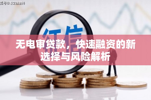 东乡无电审贷款，快速融资的新选择与风险解析