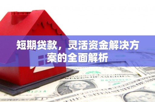 东乡短期贷款，灵活资金解决方案的全面解析