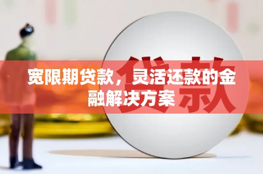 东乡宽限期贷款，灵活还款的金融解决方案