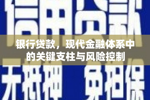 东乡银行贷款，现代金融体系中的关键支柱与风险控制