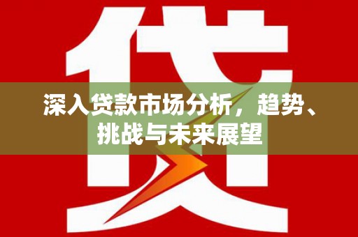 东乡深入贷款市场分析，趋势、挑战与未来展望