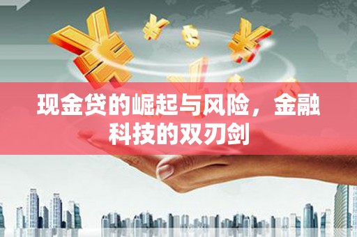 东乡现金贷的崛起与风险，金融科技的双刃剑