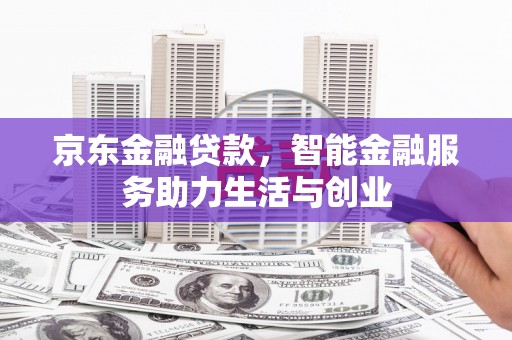 东乡京东金融贷款，智能金融服务助力生活与创业