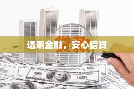 东乡透明金融，安心借贷