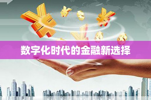 东乡数字化时代的金融新选择