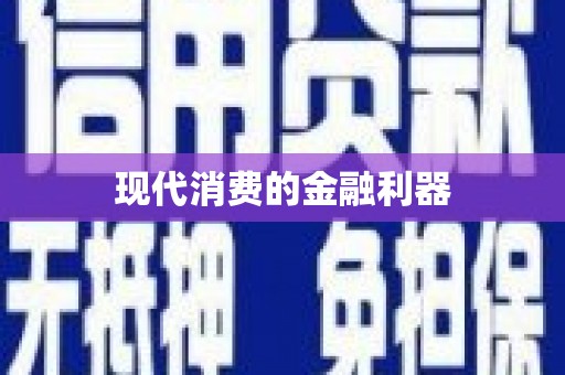 东乡现代消费的金融利器