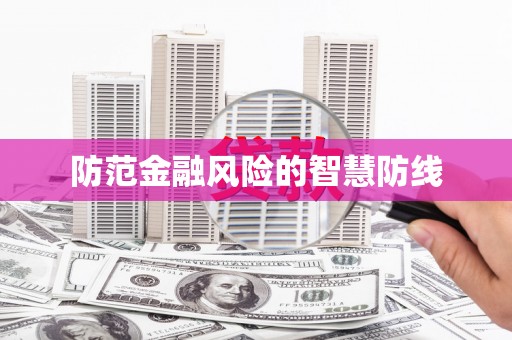 东乡防范金融风险的智慧防线