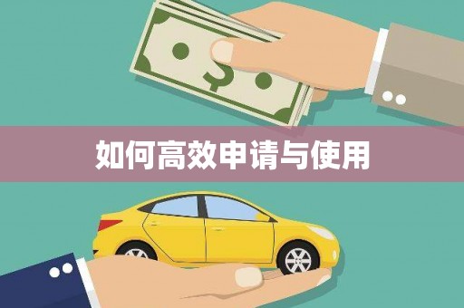 东乡如何高效申请与使用
