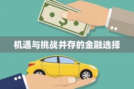 东乡机遇与挑战并存的金融选择