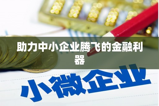 东乡助力中小企业腾飞的金融利器