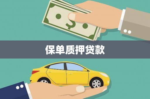 东乡保单质押贷款