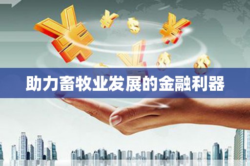东乡助力畜牧业发展的金融利器