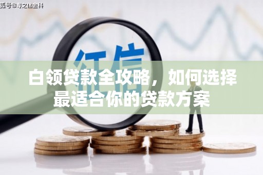 东乡白领贷款全攻略，如何选择最适合你的贷款方案