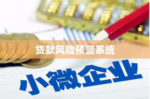 东乡贷款风险预警系统